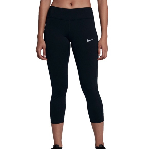 nike running capris with drawstring